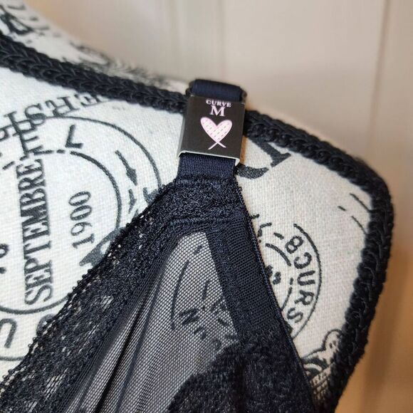 Victoria's Secret Black Curve Bralette Size Medium - Picture 5 of 7